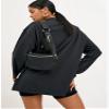 Like Dreams Small Crossbody Bum Bag for Women | Lightweight Nylon Fanny Pack with Detachable Airpods Pouch | Stylish Crossbody Bag (Black) view 3