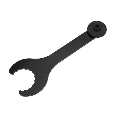 Bicycle Accessories Bicycle Repair Tools Bottom Bracket Install Spanner Carbon Steel Wrench Fixed Gear Bike Bicycle Crank Set Remove Tools Bike Parts (Color : Black)