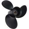 Holdia Propeller 48-828156A12 RH 9x9 3 Blade Compatible with Mercury/Mariner 6-15HP 2-1/2" Gearcase Boat Motors view 1