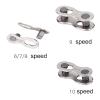 Bicycle Accessories 5Pair Bike Quick Release Chain Mountain Road Bicycle Chains Connector 8/9/10 Speed Quick Bike Parts (Color : 6 7 8 Speed) view 3