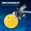 Geekman Premium 40 Holes Pickleball Balls for Outdoor Sport, USAPA Standard, True Flight, Highly Durable, 12 Pack view 4