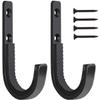 GOHIKING Gun Rack Gun Racks Storage Rifles Shotgun Hooks Wall Mount Hangers for Any Rifles Shotguns Archery Bow with Soft EVA Padding and Heavy Duty Steel view 1