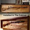 GOHIKING Gun Rack Gun Racks Storage Rifles Shotgun Hooks Wall Mount Hangers for Any Rifles Shotguns Archery Bow with Soft EVA Padding and Heavy Duty Steel view 3
