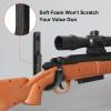 GOHIKING Gun Rack Gun Racks Storage Rifles Shotgun Hooks Wall Mount Hangers for Any Rifles Shotguns Archery Bow with Soft EVA Padding and Heavy Duty Steel view 4