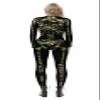 Honeystore Women's Skeleton Bodysuit Halloween Costume Bodycon Catsuit Jumpsuit BAX-161 L view 2