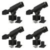 Lifyn2 Kayak 4 Pieces/Set 360 Degree Swivel Rotatable Marine Boat Kayak Yacht Rod Holder Rack Side Rail Mount Pole Rest Accessories (Color : Black) view 1