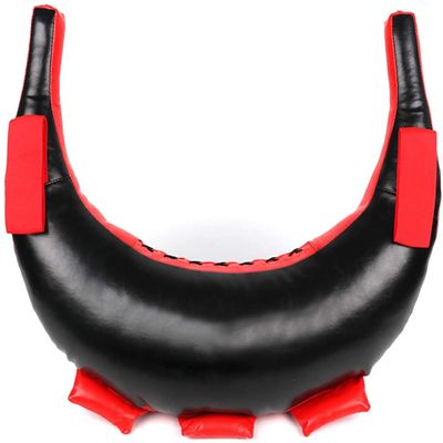 5-25kg Power Bag, Croissant Weight Training Sand Bag Sandbag Training Filled Weight Sand Power Bag for Functional Training Heavy Weight Exercises Lifting Workout (Red)