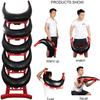5-25kg Power Bag, Croissant Weight Training Sand Bag Sandbag Training Filled Weight Sand Power Bag for Functional Training Heavy Weight Exercises Lifting Workout (Red) view 4
