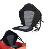Lifyn2 Kayak Canoe Kayak Seat Padded Cushion Backrest Chair Strap Rowing Boat Cushion Replacement Houseboat Barge Accessories (Color : with Pocket) view 2