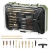Swiss+Tech Universal Handgun Cleaning Kit, 16 Piece Gun Cleaning Kit with Cleaning Rod, Bore Brushes, Gun Cleaning Jags and Cleaning Patches, for Pistol and Handguns, Portable Case Included view 1