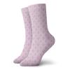 Ikat Fashion Compression Socks,Classical Ethnic In Pastel Feminine Colors Retro Tribal Illustration,Performance Polyester Cushioned Athletic Crew Socks for Running,Athletic,Lilac White -12 inch view 1