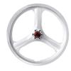 lightest and Strongest Metal Material Bike Rims Magnesium Alloy Material 20inch Snow Bike Wheels 85mm Width(one Wheel,Front or Rear,Black Color) view 2