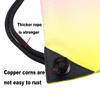 HOLYLUCK Drawstring Backpack Bag Sport Gym Sackpack (gradient yellow pink) view 4