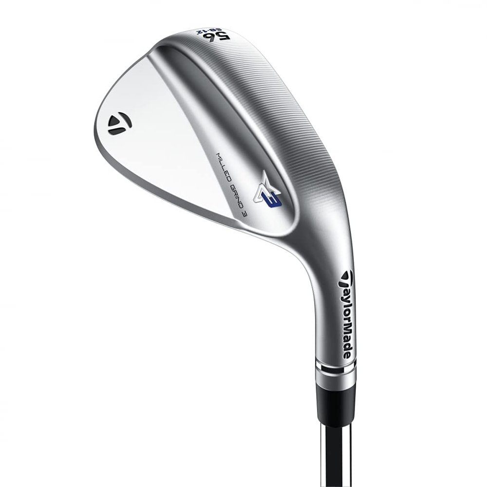 Taylor Made Milled Grind 3 Wedge Iron Dynamic Gold [HT Label] Steel Shaft Mens Golf Club Right Loft Angle: 56.12 Degree Flex: S