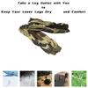 Adjustable Snake Gaiters for Men & Women, Camo Snake Proof Boot Gators, Snake Bite Protection Guards Chaps, Waterproof Leg Gators for Hiking, Hunting, Snow, Snowshoeing, Rattlesnake view 4