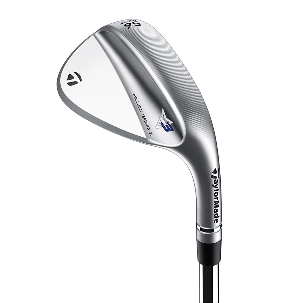 Taylor Made Milled Grind 3 Wedge Iron Dynamic Gold [HT Label] Steel Shaft Mens Golf Club Right Loft Angle: 58.12 Degree Flex: S
