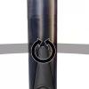 Bundled Hard Object Spring Hand Wall Mounted Wing Chun Dummy Boxing Reflex Bar, 180 Spinning Bar Boxing Attachment for Standing Punching Bag and Boxing Dummy- Punching Bag Not Included view 3