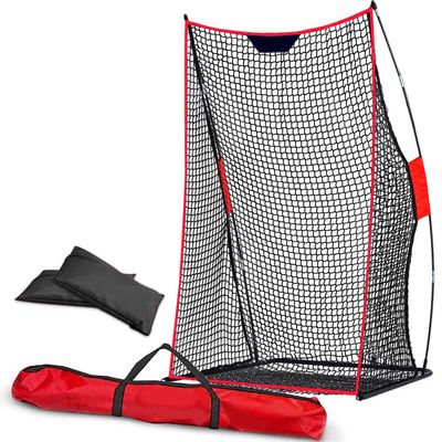 KAIDIDA Football Throwing Quarterback Net: 7x4FT Foldable Target Toss Training Game for Backyard Field Teens Adults Practice Gifts