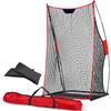 KAIDIDA Football Throwing Quarterback Net: 7x4FT Foldable Target Toss Training Game for Backyard Field Teens Adults Practice Gifts view 1