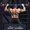 Pull Up Bars Doorway Chin Up Bar with Gymnastics Rings, Portable Upper Body Exercise Horizontal Bar, 73-100cm Adjustable, Load 250kg (Size : 100-125cm) view 2