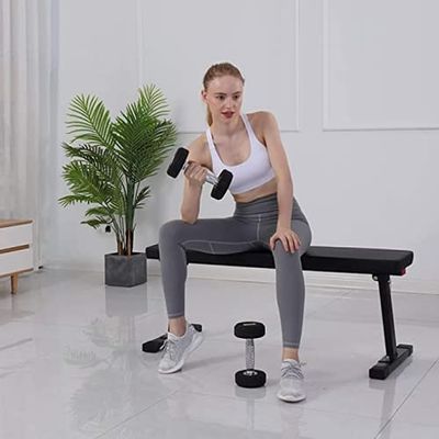 Foldable Height Adjustable Capacity Weight Bench