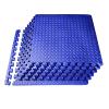 XQKXHZ Foam Mat Floor Tiles, Interlocking EVA Puzzle Exercise Mat, Soft Fitness Flooring for Gyms, Yoga, Workout, Exercising, Yoga, Camping, Playroom, 60 x 60 x 1cm,Blue,20pcs view 1