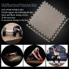 XQKXHZ Foam Mat Floor Tiles, Interlocking EVA Puzzle Exercise Mat, Soft Fitness Flooring for Gyms, Yoga, Workout, Exercising, Yoga, Camping, Playroom, 60 x 60 x 1cm,Brown,12pcs view 3