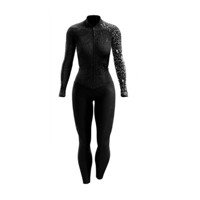 CYTSH Triathlon Women's Cycling Suit Long Sleeve Pants Bike Accessories Clothes Jumpsuit Gel Cycling Set (Color : 3019, Size : 3XL)