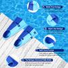 Foyinbet Kids Swim Fins,Short Youth Fins Swimming Flippers for Lap Swimming and Training for Children Girls Boys Teens Small view 3
