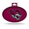 Rico Industries NCAA Chico State Wildcats Color Team Logo Oval Sticker view 1