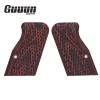 Guuun G10 Grips for Tanfoglio Tactical Palm Diamond Cut Big Scoop Texture - Short Length view 2