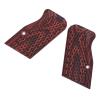 Guuun G10 Grips for Tanfoglio Tactical Palm Diamond Cut Big Scoop Texture - Short Length view 3
