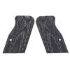 Guuun G10 Grips for Tanfoglio Tactical Palm Diamond Cut Big Scoop Texture - Short Length view 1