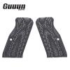 Guuun G10 Grips for Tanfoglio Tactical Palm Diamond Cut Big Scoop Texture - Medium Length view 2