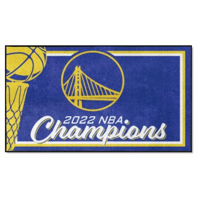 FANMATS 33589 Golden State Warriors 2022 NBA Finals Champions 3x5 Rug