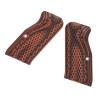 Guuun G10 Grips for Tanfoglio Tactical Palm Diamond Cut Big Scoop Texture - Medium Length view 3