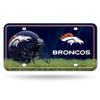 Rico Industries NFL Denver Broncos Metal License Plate Tag view 1