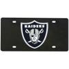 FANMATS 33612 Las Vegas Raiders 3D Black License Plate view 4