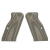 Guuun G10 Grips for Tanfoglio Tactical Palm Diamond Cut Big Scoop Texture - Medium Length view 1