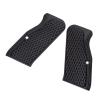 Guuun G10 Grips for Tanfoglio Tactical Palm Diamond Cut Big Scoop Texture - Medium Length view 3