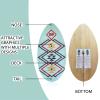 Rippa RIP 35 inch Azteque Wooden Skimboard view 2