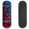 Darkstar Skateboard Complete Wordmark Red/Blue 8.0" Assembled view 1
