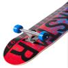 Darkstar Skateboard Complete Wordmark Red/Blue 8.0" Assembled view 3