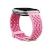 Fitbit Sense & Fitbit Versa 3 Accessory Band, Official Fitbit Product, Sport, Blush/Desert Bloom, Small view 2