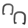 Champion Sports Elite Series Forged Steel Horseshoe Set, Black/Silver/Green view 2