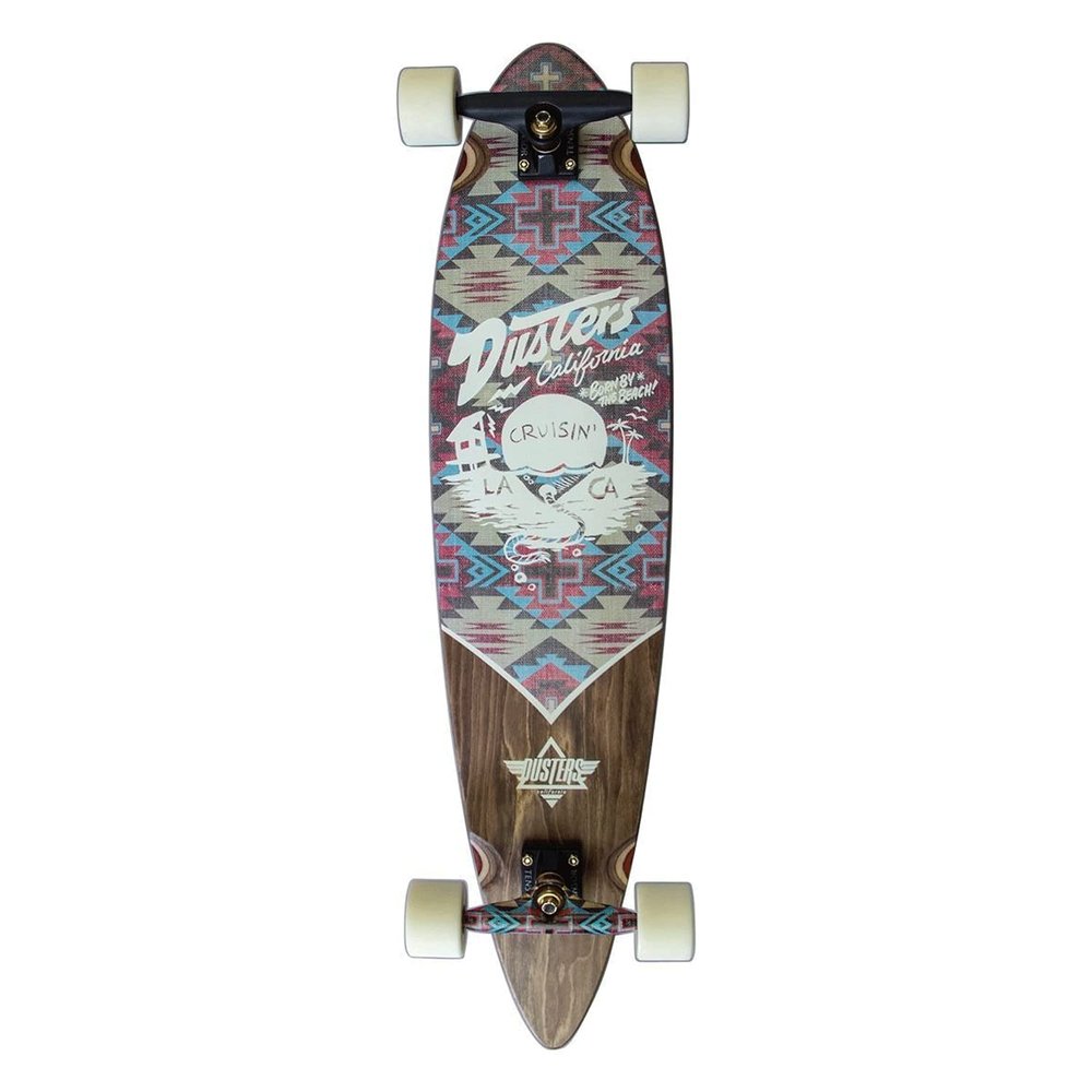 Dusters Longboard Cruisin Nomad Pintail Multi 8.75" x 37"