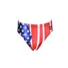 ARENA Men's USA Red, White and Blue 3-Inch Brief Athletic Training Swimsuit, MaxLife Chlorine Resistant Fabric, Stars & Stripes, 22 view 1