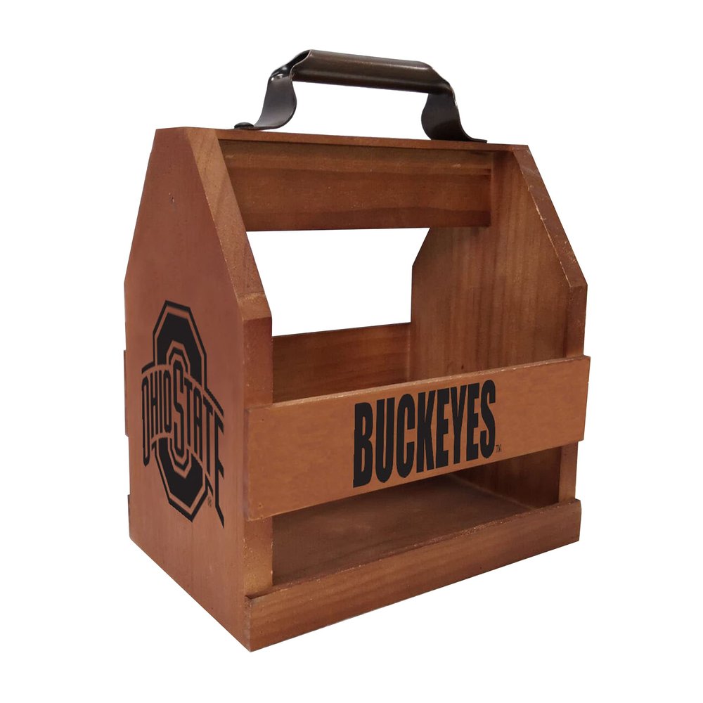 Imperial Licensed NCAA Ohio State Wood BBQ Caddy