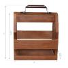 Imperial Licensed NCAA Ohio State Wood BBQ Caddy view 2