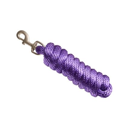 Bitz Deluxe Horse Leadrope (One Size) (Purple)